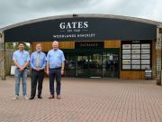 Jack Gates, John Reeves  and Managing Director Nigel Gates